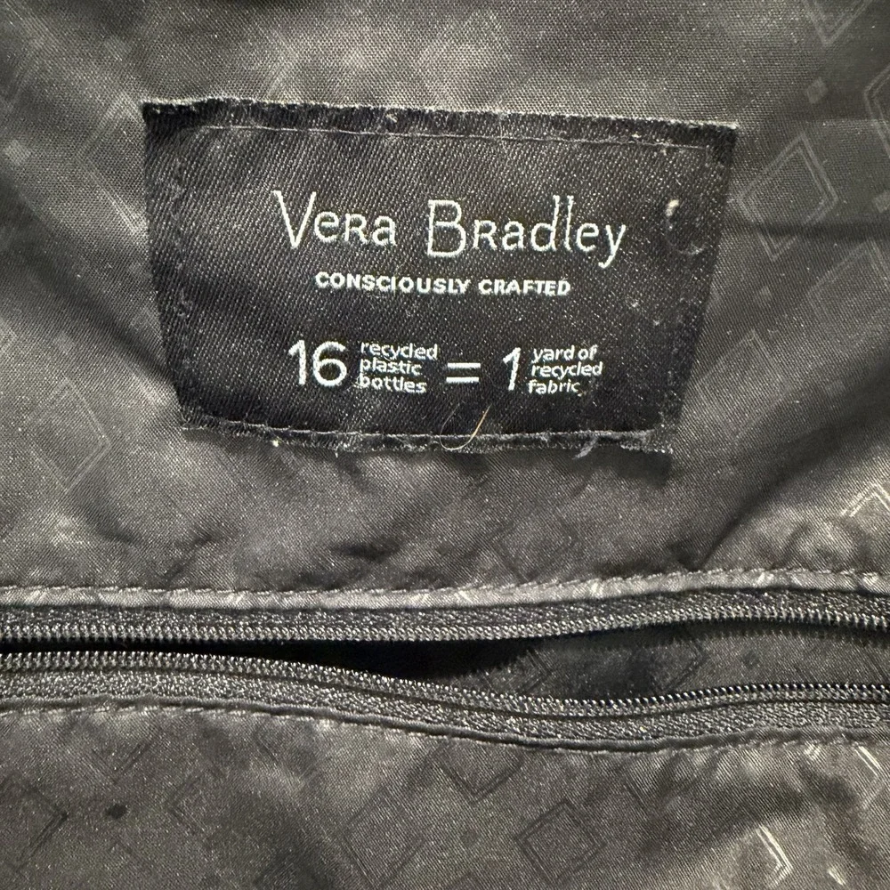 Vera Bradley Small Backpack In The Island Tile Blue Pattern. Excellent Condition